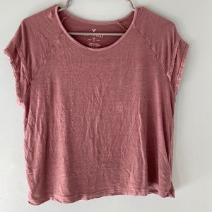 American Eagle Pink Soft & Sexy Shirt